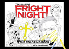 Fright Night Adult Coloring Book