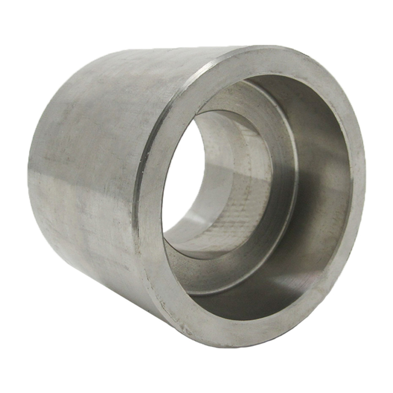 2" x 3/4" Reducing Coupling, 3000# Socket Weld Stainless Steel 316/316L  A/SA182