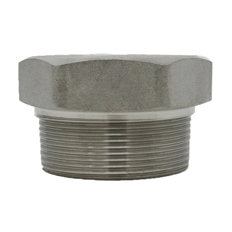 Stainless Steel Threaded Hex Plug 3000# 304L