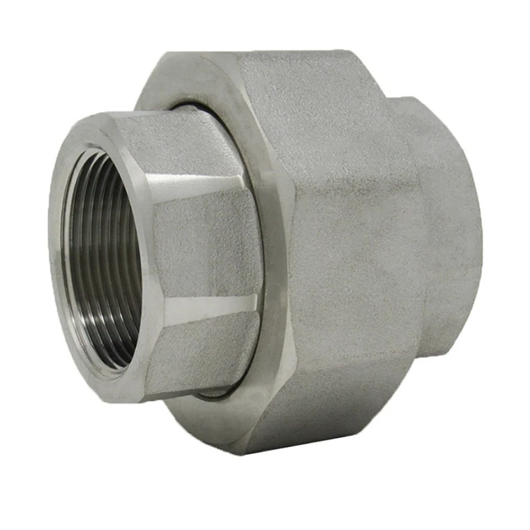 Stainless Steel Threaded Union 3000# 304L