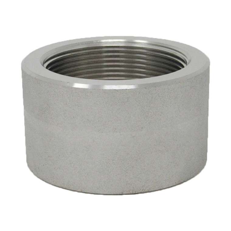 Stainless Steel Threaded Half Coupling 3000# 304L