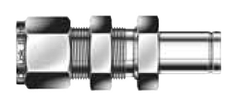 Bulkhead Adapter Tube Fittings Stainless Steel Tube Fittings