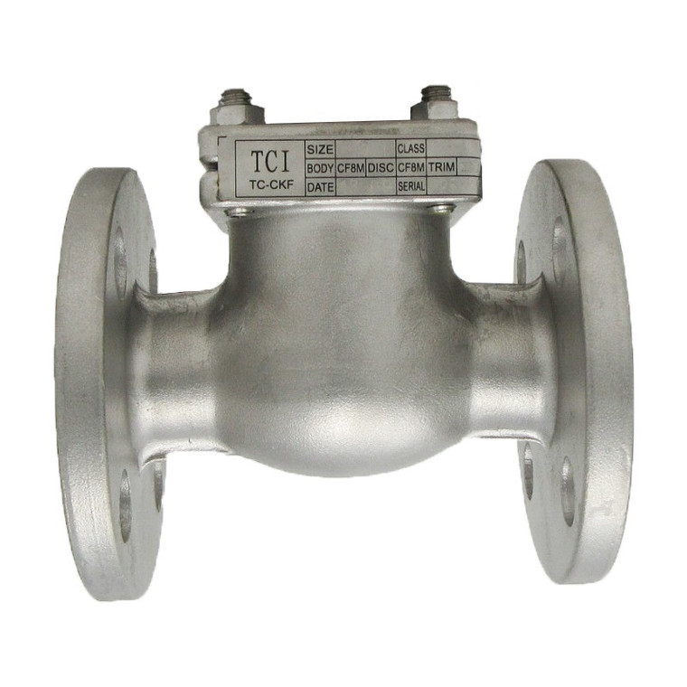 TCI Check Valve 150# Flanged Stainless Steel