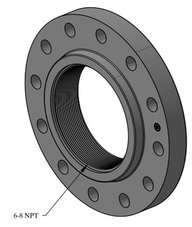 300# Stainless Steel Threaded Flange 316L