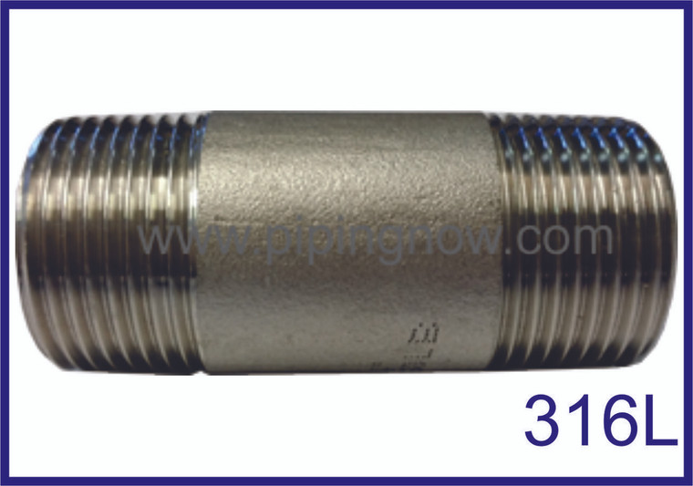 Stainless Nipple 316L