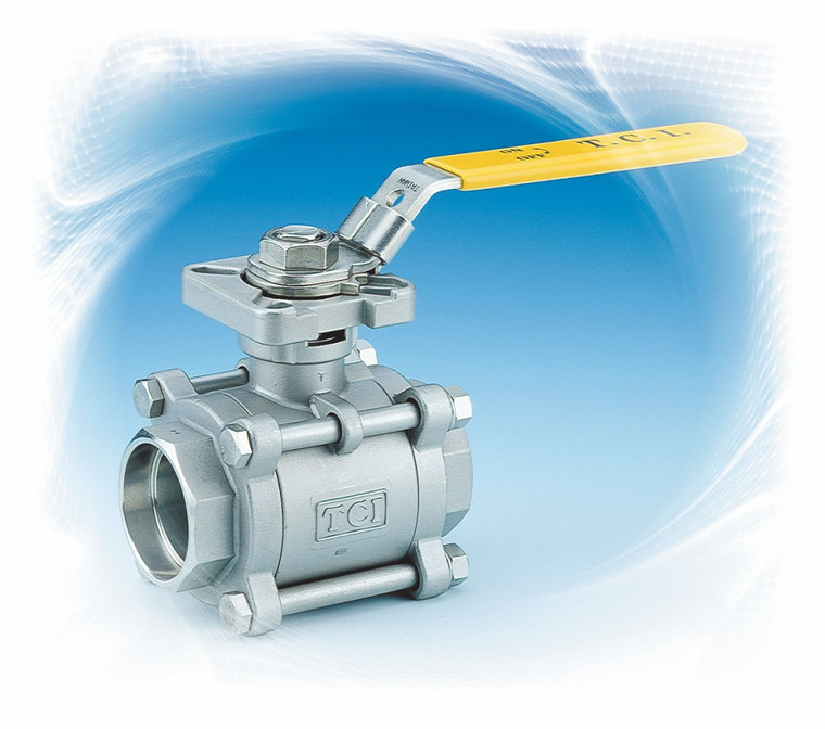 TCI TC-3000B Valve with buttweld ends