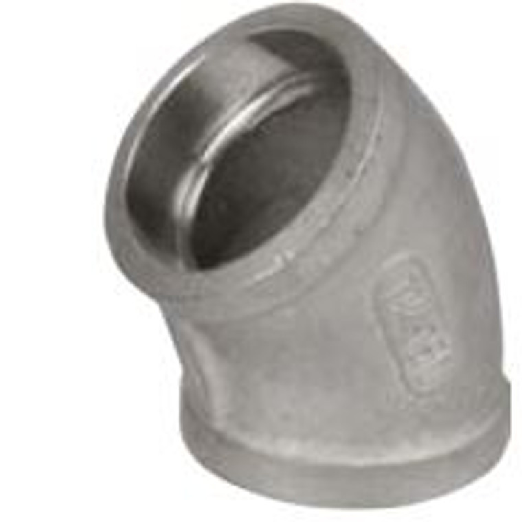 Stainless Steel 150# Socket Weld 45 Elbow