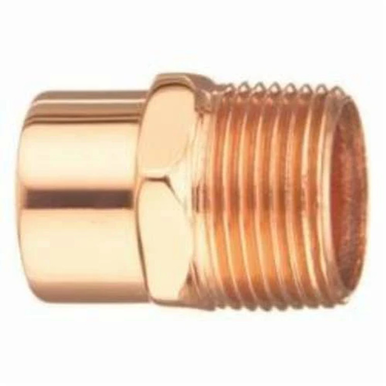 Wrot Copper Male 3 Inch Adapter Fitting C x M