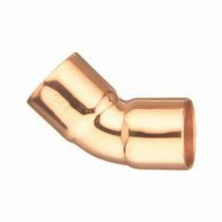 Wrot Copper 45 Degree Elbow 3 1/2 in C x C