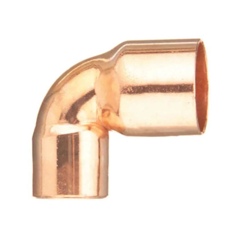 Wrot Copper 90 Degree Street Elbow Medium Turn  5/8 in Fitting x C