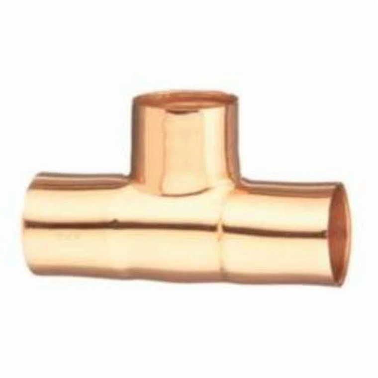 Solder Tee, 3/8 in, C x C x C, Wrot Copper, Domestic