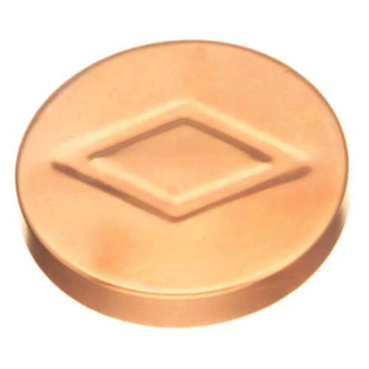 Wrot Copper DWV Test Cap 1 in C x C