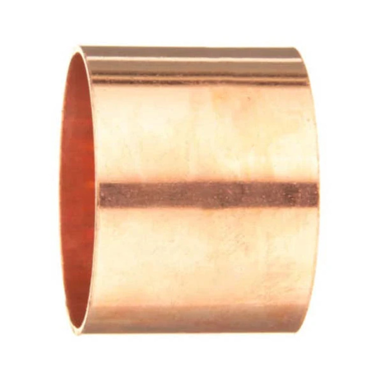 Wrot Copper DWV End Coupling With Stop 2 in C x C