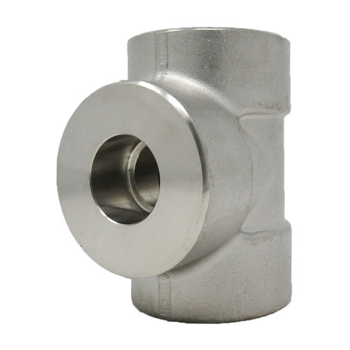 316SS Compression Reducing Tee - 1-1/2 x 1-1/2 x 3/4