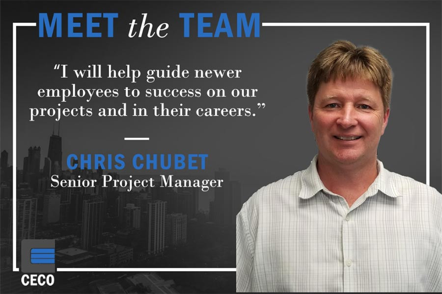 MEET THE TEAM: CHRIS CHUBET, SENIOR PROJECT MANAGER