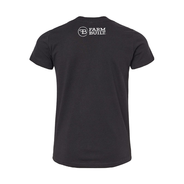 Kids Free Range Black Short Sleeve