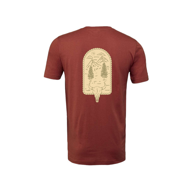 Mens Wilderness Way Rust Short Sleeve Mens Wilderness Way Rust Short Sleeve