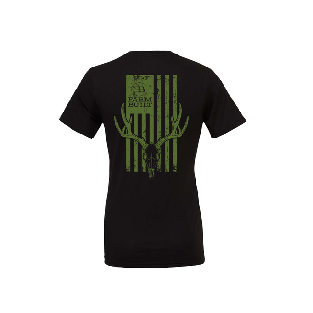 Mens Antler Flag Short Sleeve