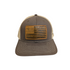 American Heritage Hat - Brown and Khaki