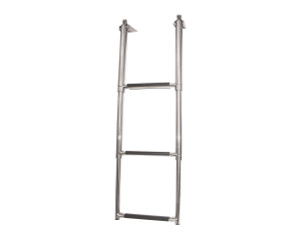 Ladder Above Platform Stainless Steel Telescopic Ladder Above Platform Stainless Steel Telescopic