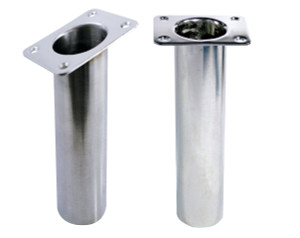 Flush Mount Stainless Steel Rod Holders Flush Mount Stainless Steel Rod Holders
