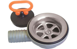 Sink Waste & Plug 90deg Outlet suits 25mm Sink Waste & Plug 90deg Outlet suits 25mm