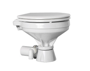 Electric Toilet Silent Flush Comfort Bowl 12V or 24V Electric Toilet Silent Flush Comfort Bowl 12V or 24V