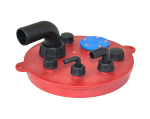Diablo Tank Hatch Lid Red FUEL Diablo Tank Hatch Lid Red FUEL