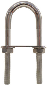 U Bolt Stepped - 304 Grade Stainless Steel U Bolt Stepped - 304 Grade Stainless Steel