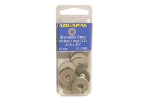 Plain Large Flat Washers 304-Grade Stainless Steel Packs Plain Large Flat Washers 304-Grade Stainless Steel Packs