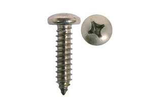 Self Tapping Screws Pan Head 304-Grade Stainless Steel Packs Self Tapping Screws Pan Head 304-Grade Stainless Steel Packs