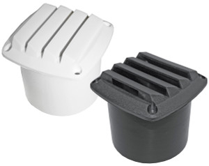 Plastic Bilge Blower Vents suit 100mm Hose Plastic Bilge Blower Vents suit 100mm Hose