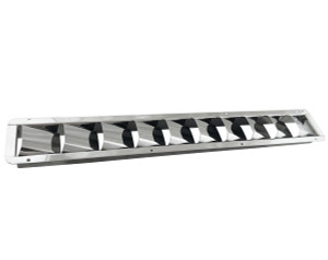 Louvre 10 Vent 316 Grade Stainless Steel Flat Style Louvre 10 Vent 316 Grade Stainless Steel Flat Style