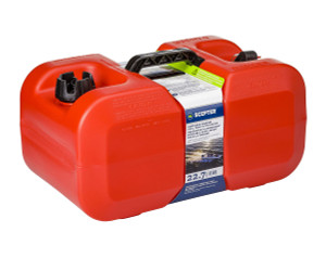 Scepter Underseat Portable Fuel Tank with Cap & Gauge 22.7L Scepter Underseat Portable Fuel Tank with Cap & Gauge 22.7L