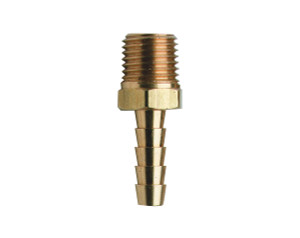Brass Hose Tail Fitting 3/8'' NPT Male x 8mm Hose Brass Hose Tail Fitting 3/8'' NPT Male x 8mm Hose