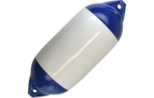 Boat Fender F5 WhiteBlue 762x280mm Boat Fender F5 WhiteBlue 762x280mm
