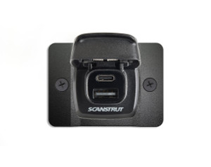 Scanstrut Flip Pro Dual USB-A & USB-C Socket with Front Bezel Scanstrut Flip Pro Dual USB-A & USB-C Socket with Front Bezel