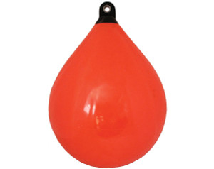 Inflatable Tear Drop Fender Buoy Orange Inflatable Tear Drop Fender Buoy Orange