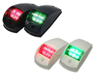 Navigation Port and Starboard LED Lights Side Mount Pair Navigation Port and Starboard LED Lights Side Mount Pair