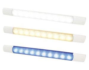 Hella Marine Courtesy LED Strip Lights 1.5 Watt Surface Mount Hella Marine Courtesy LED Strip Lights 1.5 Watt Surface Mount