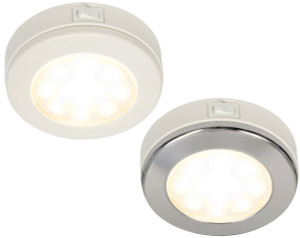 Hella Marine EuroLED 115 Switch Downlight Warm White with Plastic or Steel Rim Hella Marine EuroLED 115 Switch Downlight Warm White with Plastic or Steel Rim