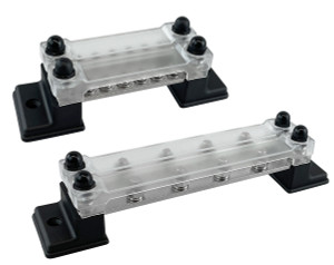 Bus Bar Power Distribution Terminal Block with Open Base and Cover Bus Bar Power Distribution Terminal Block with Open Base and Cover