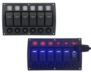 Curved Water Resistant Switch Panels Curved Water Resistant Switch Panels