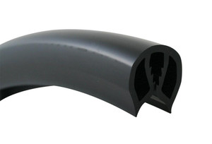 Gunwale Boat Trim - Black PVC 40mm Gunwale Boat Trim - Black PVC 40mm
