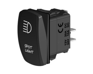 Rocker Switch LED Laser Etched Cover Spot Light Rocker Switch LED Laser Etched Cover Spot Light