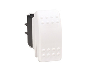 Carling C2 Rocker Switch (On)/Off/(On) White Single Pole 12V Carling C2 Rocker Switch (On)/Off/(On) White Single Pole 12V