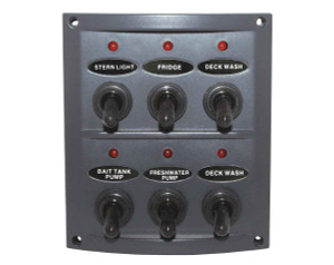 Switch Panel - Deluxe 6 Switch LED Switch Panel - Deluxe 6 Switch LED