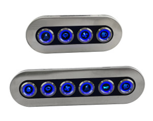 Water Resistant Switch Panels with Blue LED On/Off Switches Water Resistant Switch Panels with Blue LED On/Off Switches