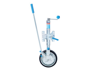 Ezi-Mover Ratchet Jockey Wheel U-bolt Fixed Clamp 250mm Wheel 350kg Ezi-Mover Ratchet Jockey Wheel U-bolt Fixed Clamp 250mm Wheel 350kg