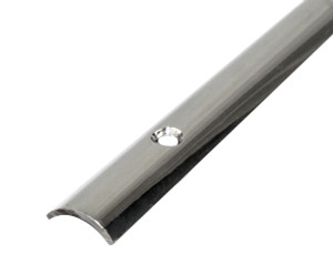 Stainless Insert 19mm to suit 38mm PVC Rigid Gunwale 3.65m Length Stainless Insert 19mm to suit 38mm PVC Rigid Gunwale 3.65m Length